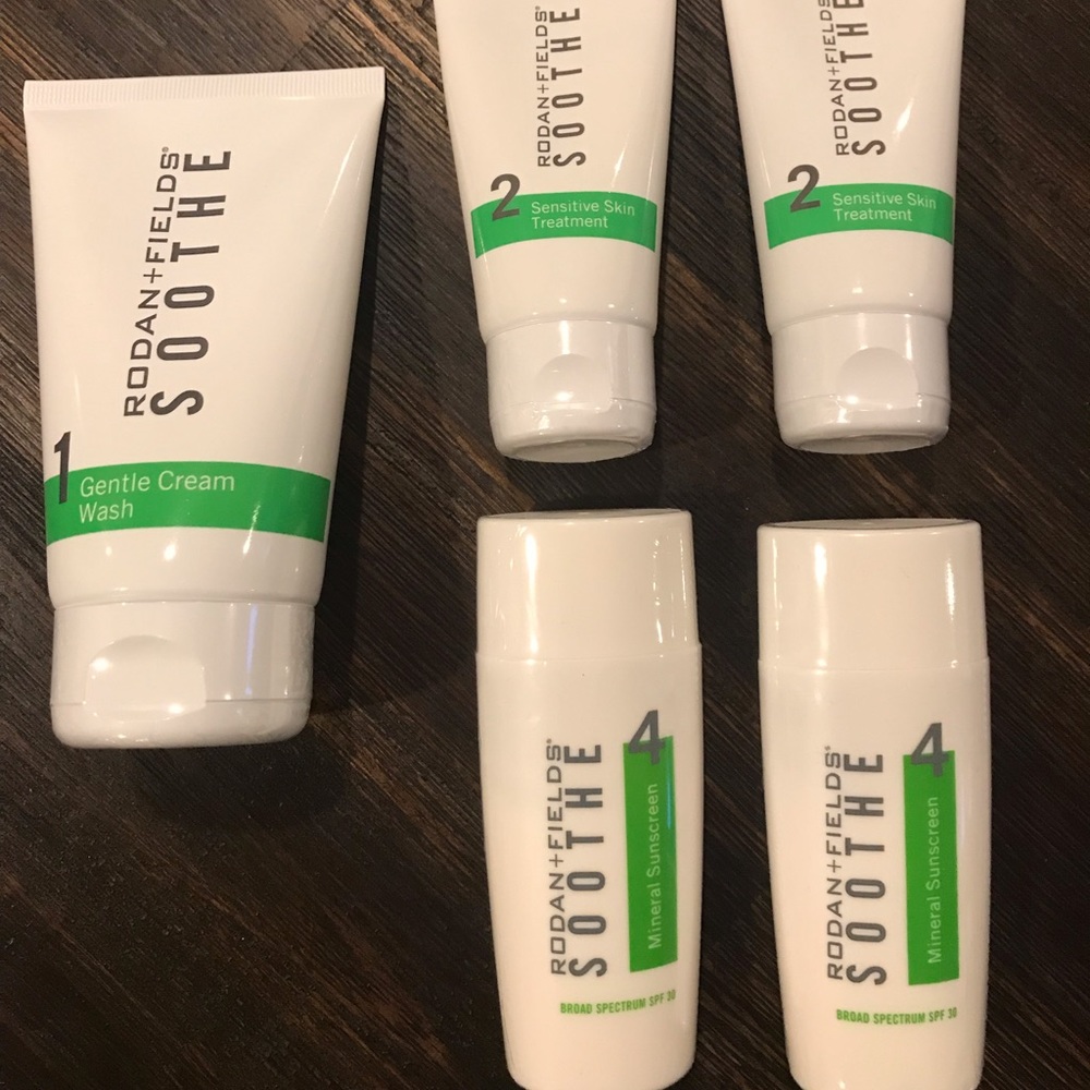 New - Rodan and Fields Soothe -  Steps 1, 2 and 4